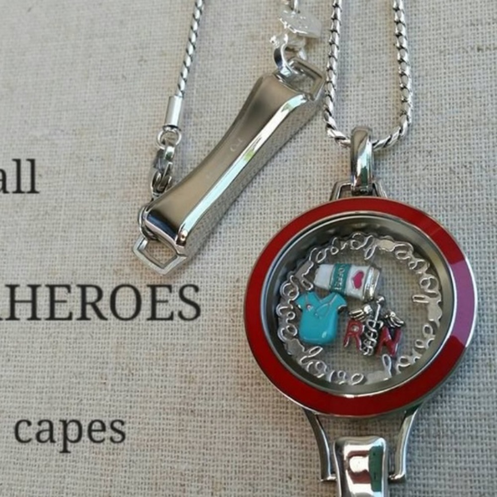 ORIGAMI OWL 🤍 Silver Lanyard Breakaway Clasp NIP - Picture 5 of 7